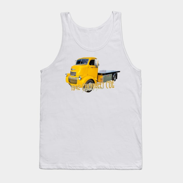 1942 Chevrolet COE Flatbed Truck Tank Top by Gestalt Imagery